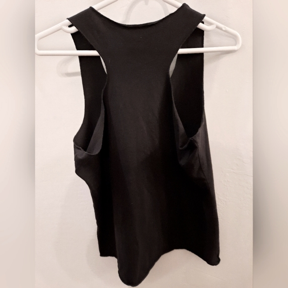 Faith over fear black tank top - Picture 4 of 8